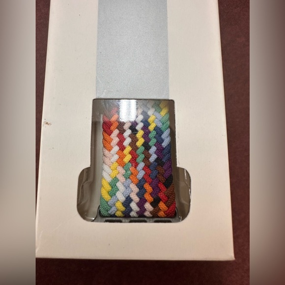 Nylon Elastic Stretchy Braided Solo Loop Compatible With Apple Watch Band Ultra - Picture 4 of 6